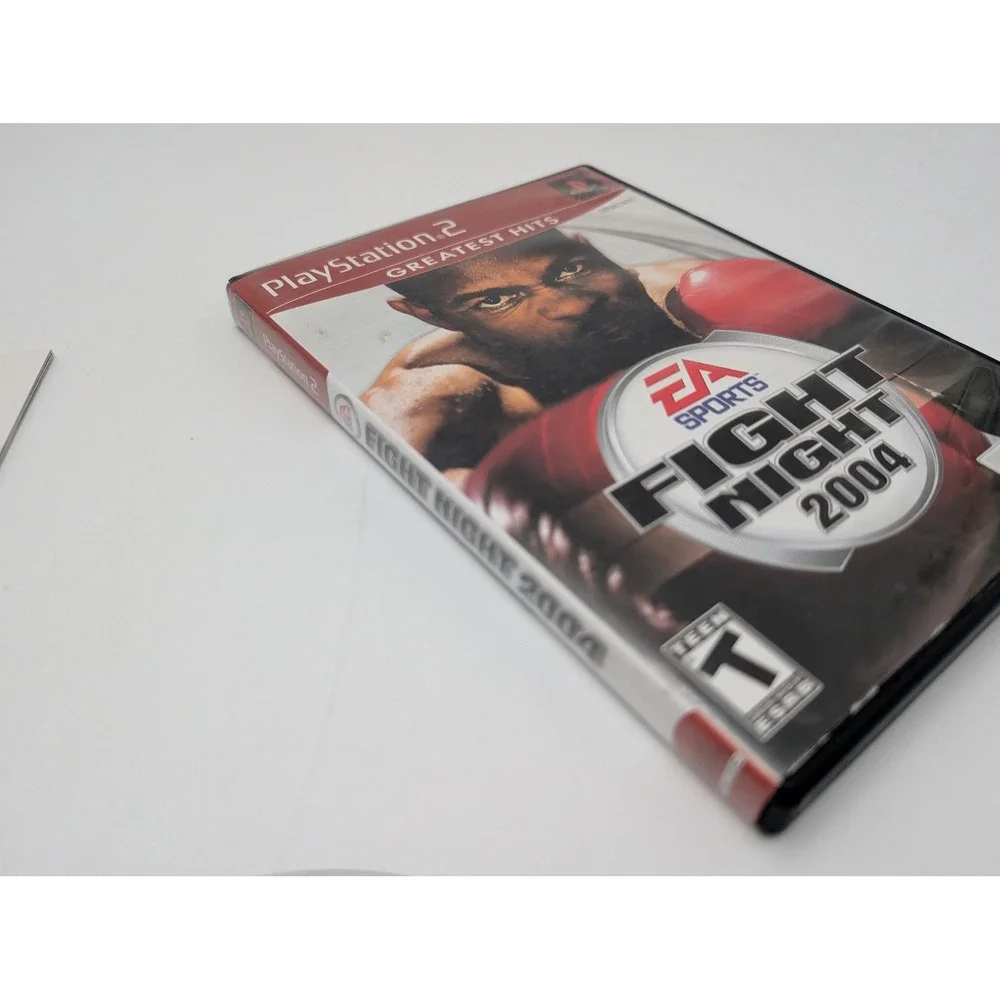 EA Sports Fight Night 2004 PS2 Game Sony PlayStation 2 Complete Hits CIB Boxing